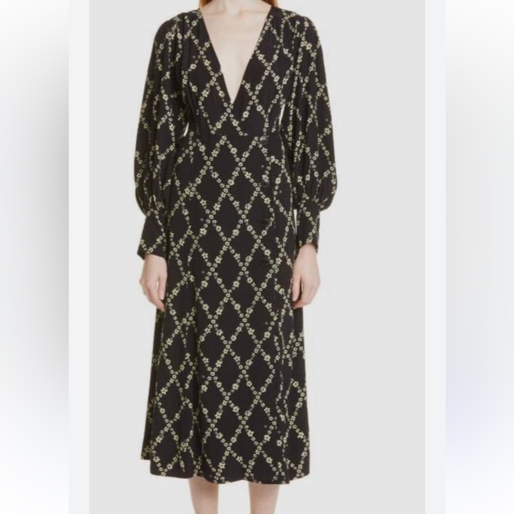 GANNI Margarita floral maxi dress - Picture 9 of 12